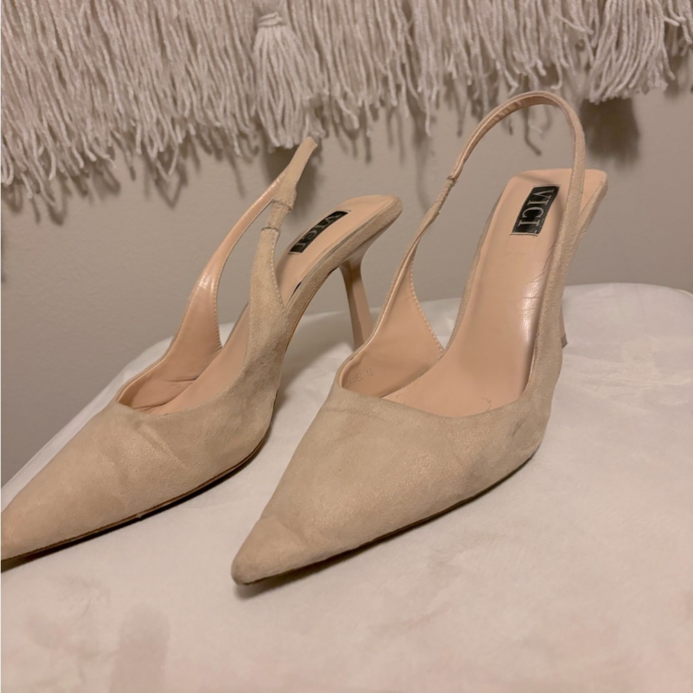 Vici Suede Heels